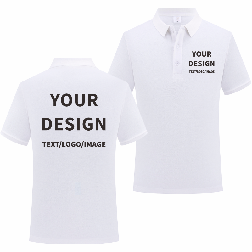 Summer Business Polo Custom Lo - Embroidery Design Logo recension och pris