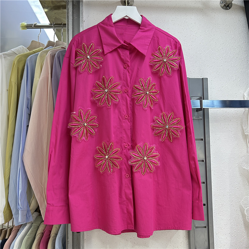 Blouses Women Shirt Vintage Tu - Embroidery Online recension och pris