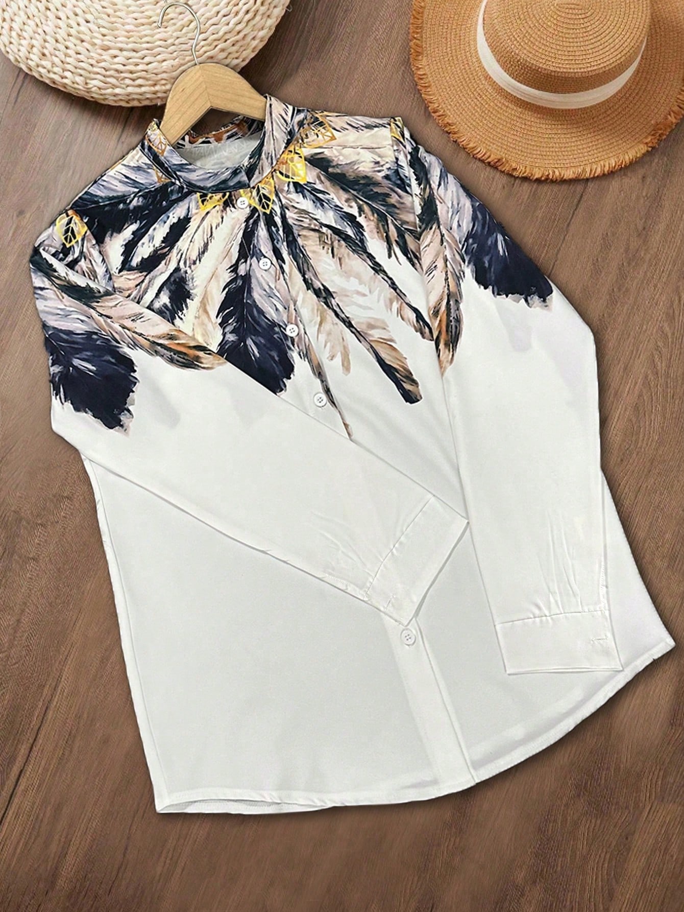 Women's Western ethnic print f - Embroidery Online recension och pris