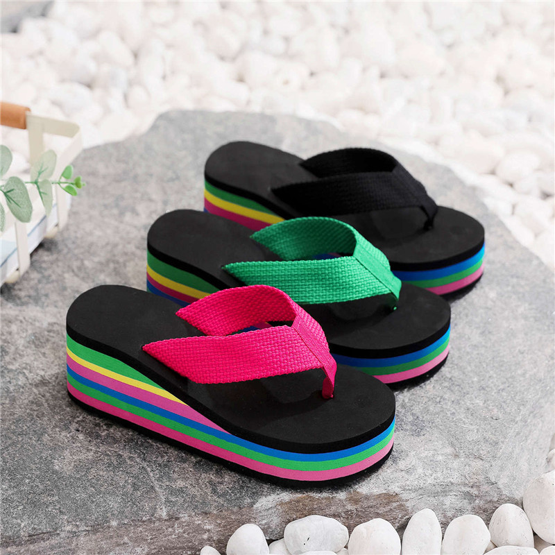 Women Beach Slippers Summer No - Embroidery Garments recension och pris