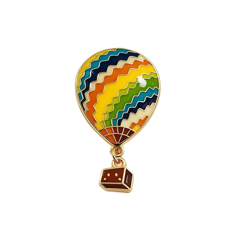 Hot Air Balloon Shaped Metal B - Embroidery Bali recension och pris