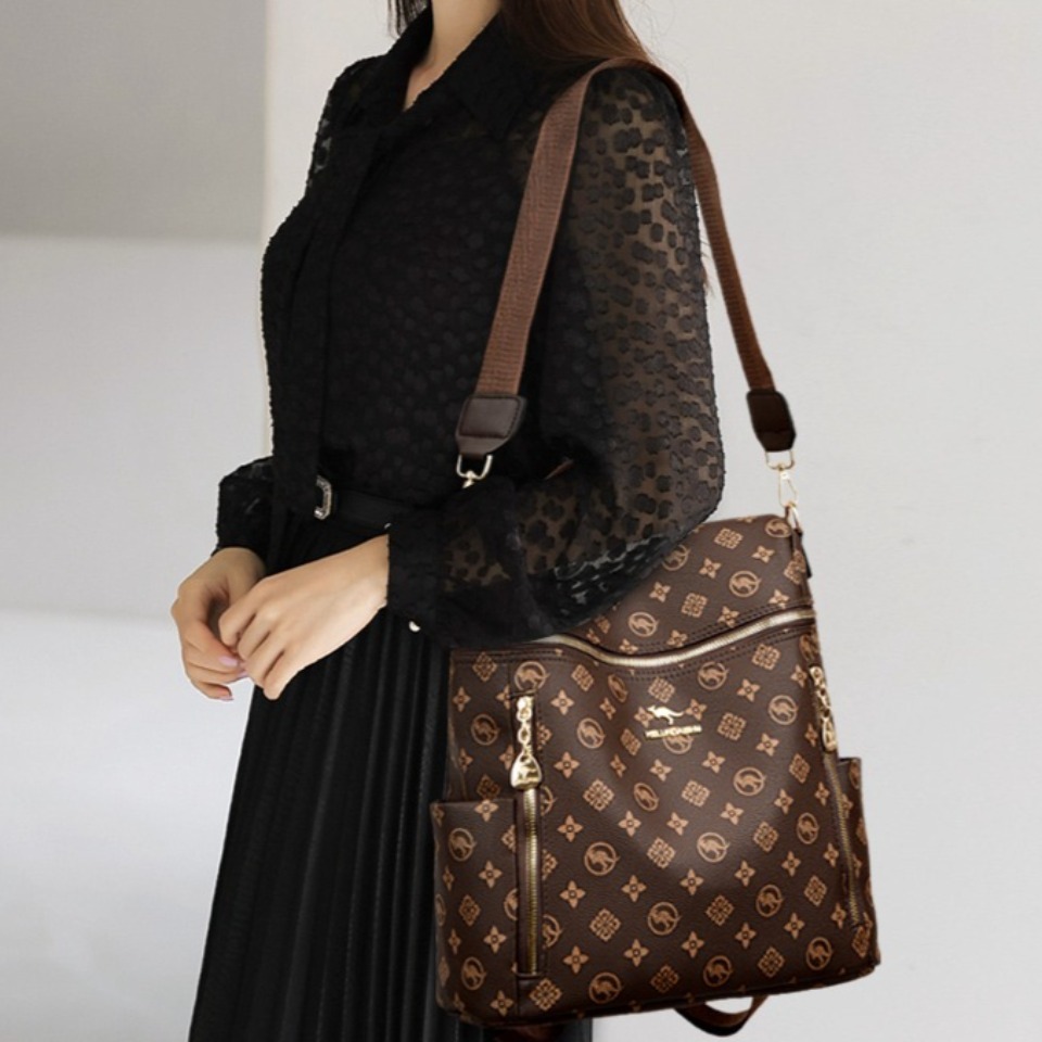 Genuine Brand Women's Soft Lea - Embroidery Design Logo recension och pris