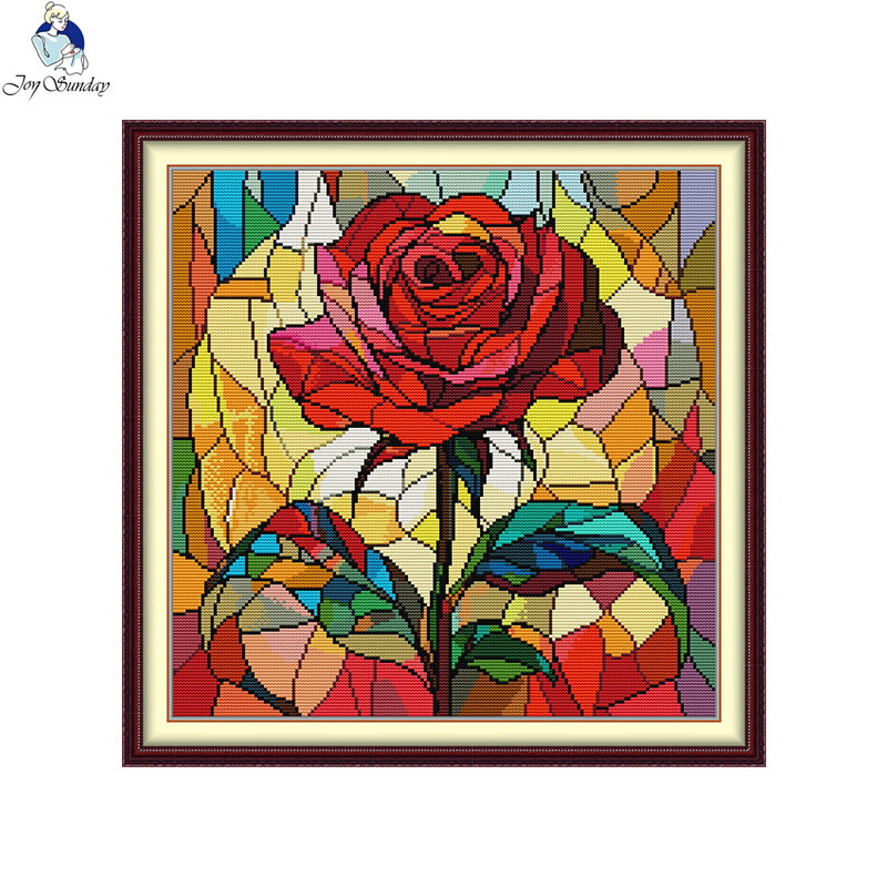 Joy Sunday New Design DIY Cros - Embroidery Meaning recension och pris