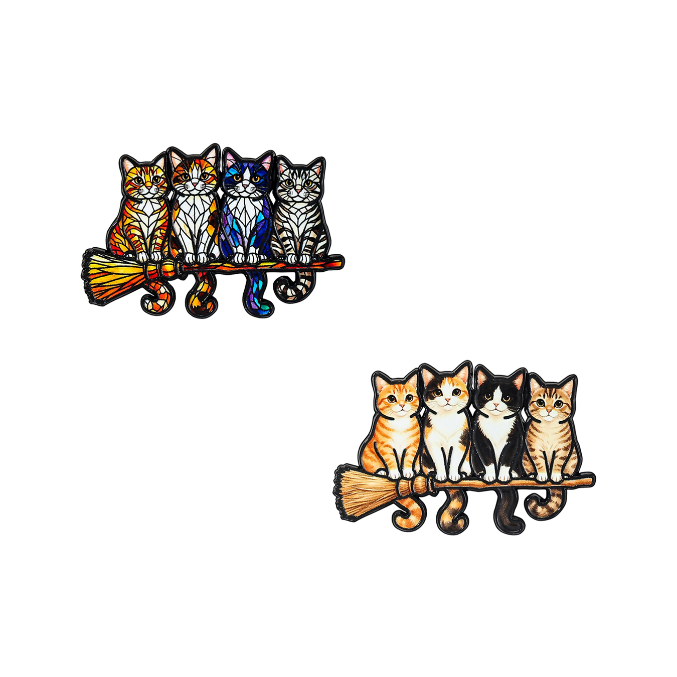 3Pcs Cat Brooch Pins Set Cute  - Embroidery Reddit recension och pris