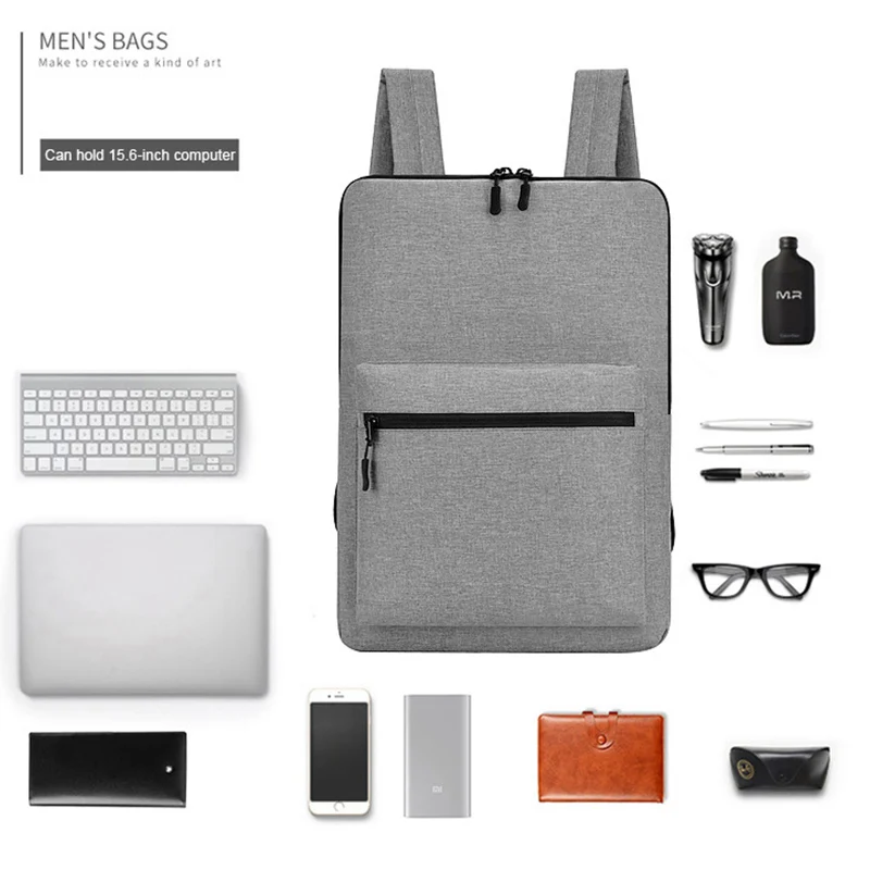 Classic Men's Business Backpac - Embroidery Bag recension och pris