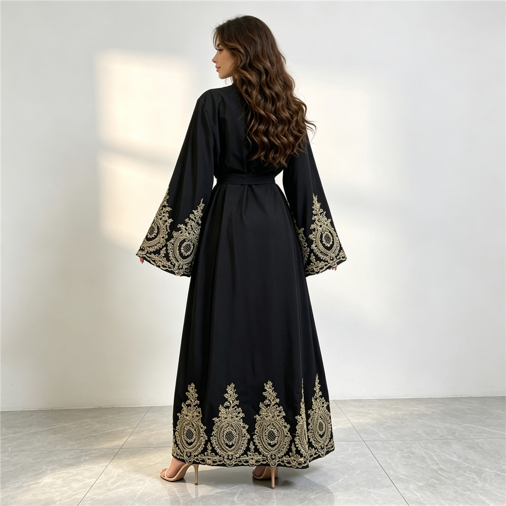 New Abaya Dubai Luxury Kimono  - Embroidery Kebaya recension och pris
