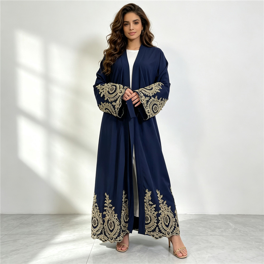 New Abaya Dubai Luxury Kimono  - Embroidery Kebaya recension och pris