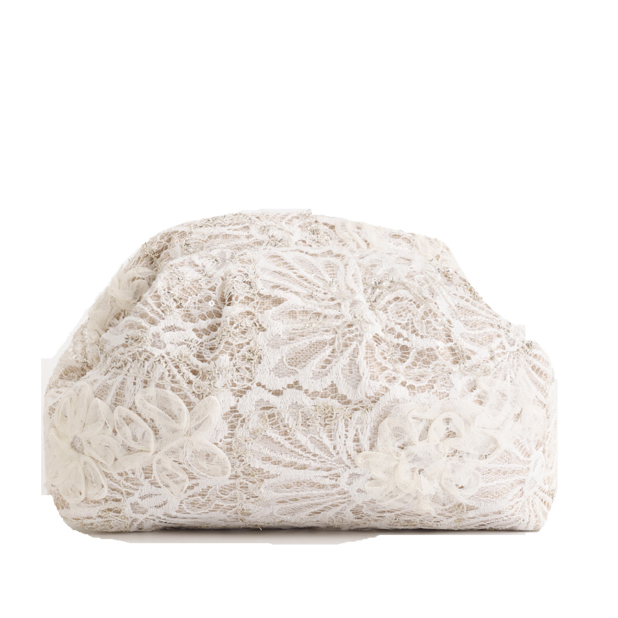 Lace Clouds Clutch Bag,Floral  - Embroidery Bali recension och pris