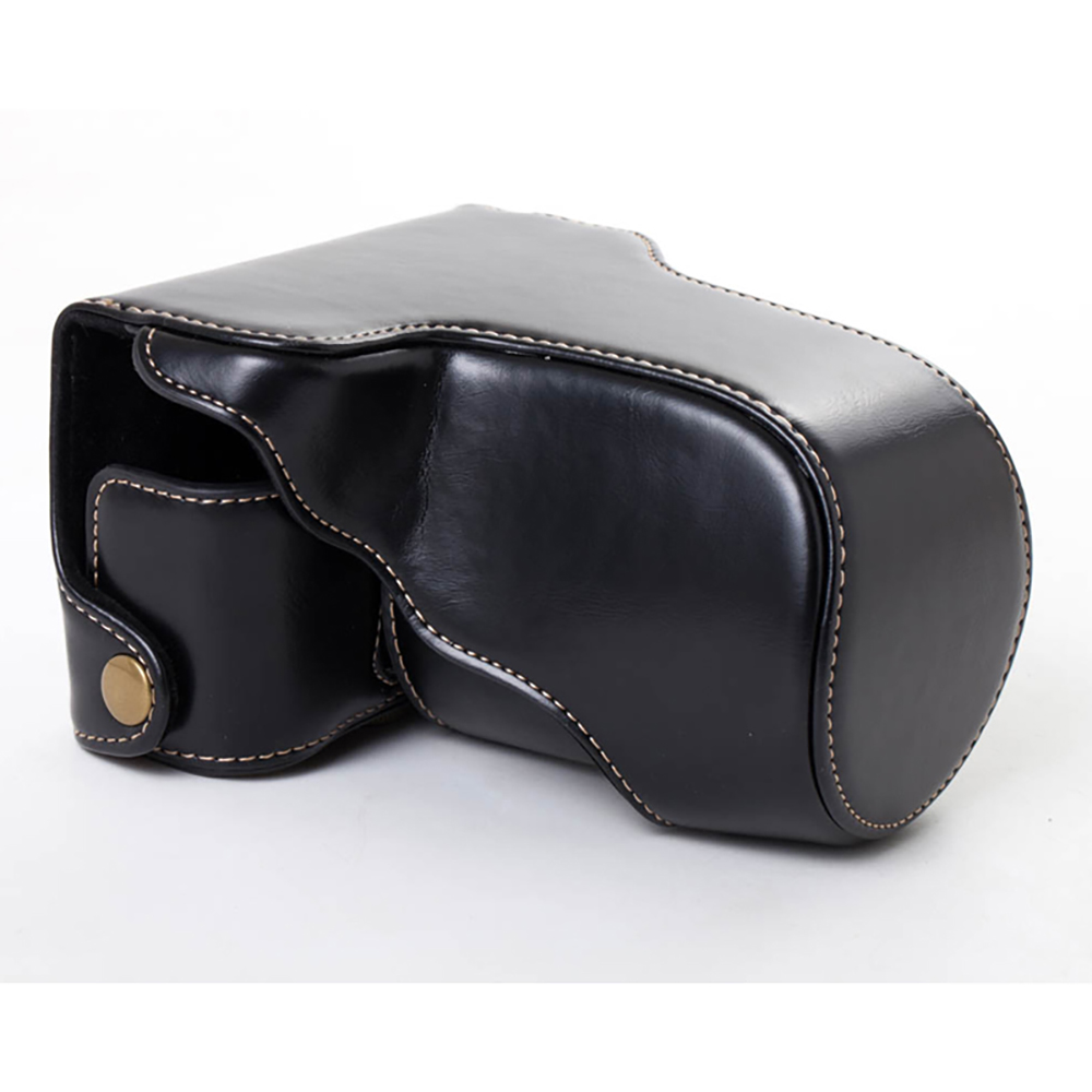 PU Leather Camera Bag Case Len - Embroidery Bag recension och pris