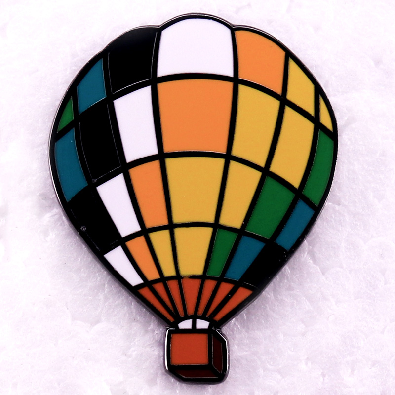 Hot Air Balloon Enamel Pin You - Embroidery Bali recension och pris