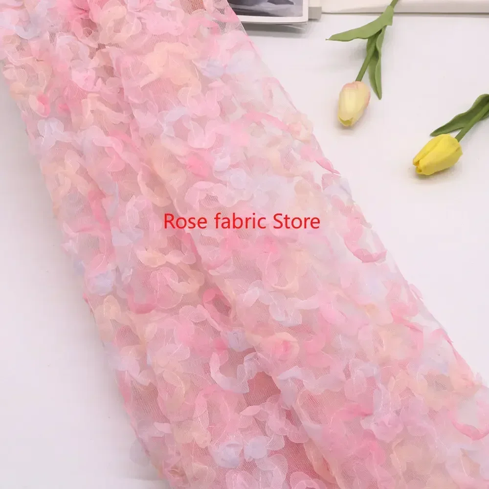 Gradient chiffon rose crochet  - Embroidery Rose recension och pris