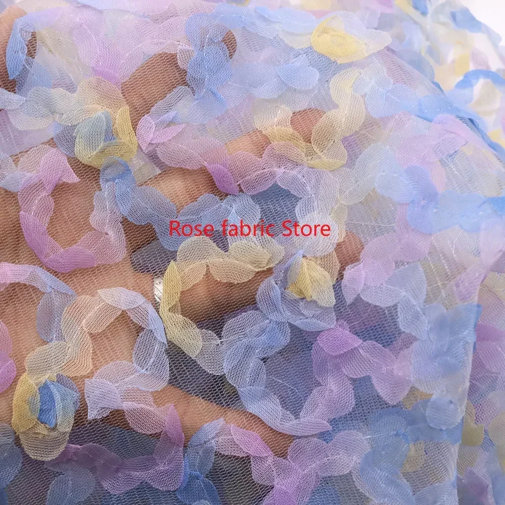 Gradient chiffon rose crochet  - Embroidery Rose recension och pris