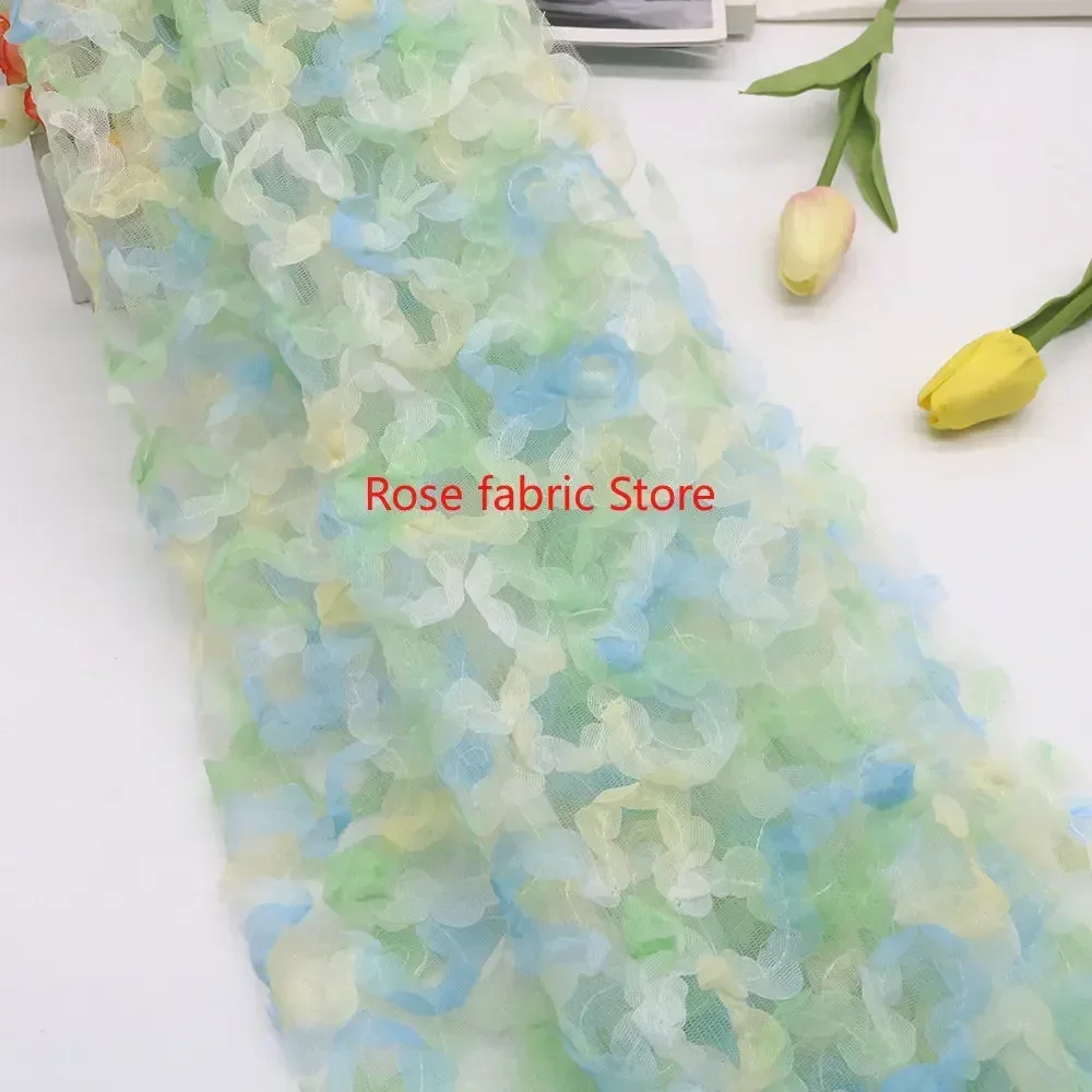 Gradient chiffon rose crochet  - Embroidery Rose recension och pris