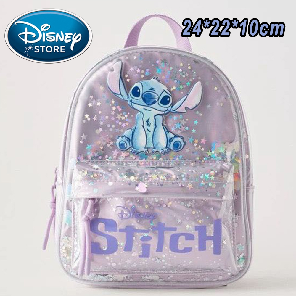 2026 Stitch Plush Backpack Ins - Embroidery Bag recension och pris