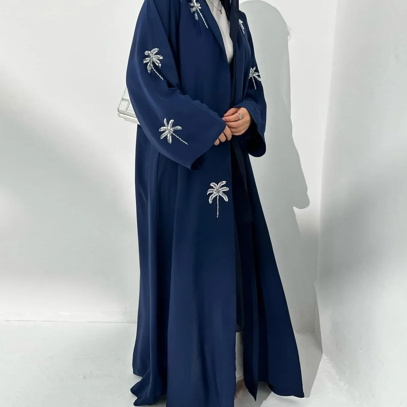 Ramadan Muslim Modest Cardigan - Embroidery Kebaya recension och pris