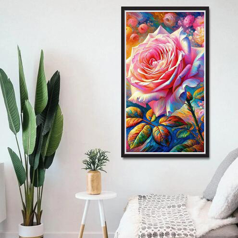 Large Size Picture Full Crysta - Embroidery Rose recension och pris