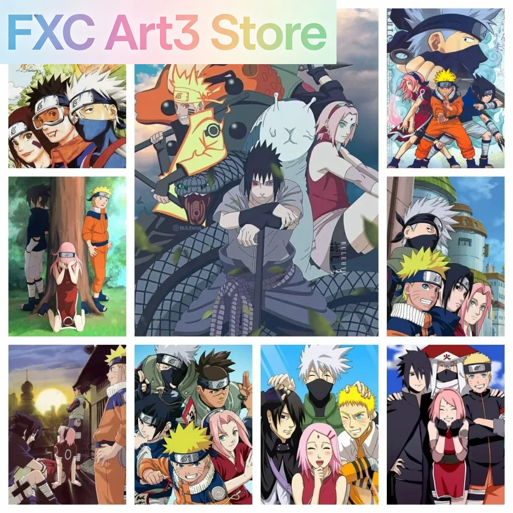 Frameless 1pc Naruto Class Sev - Embroidery Garments recension och pris