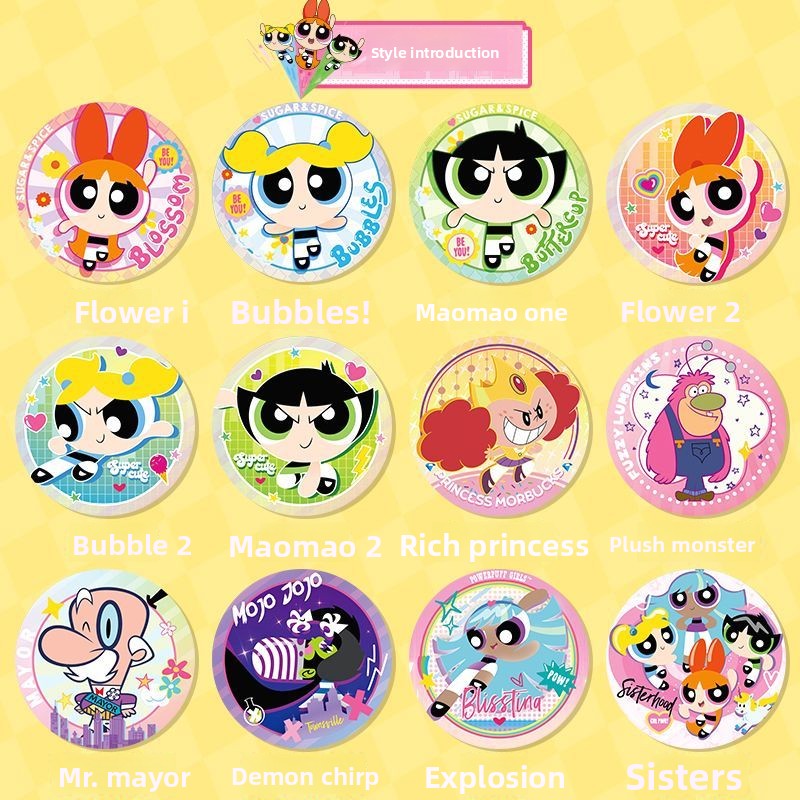 Full Box of Official Powerpuff - Embroidery Reddit recension och pris