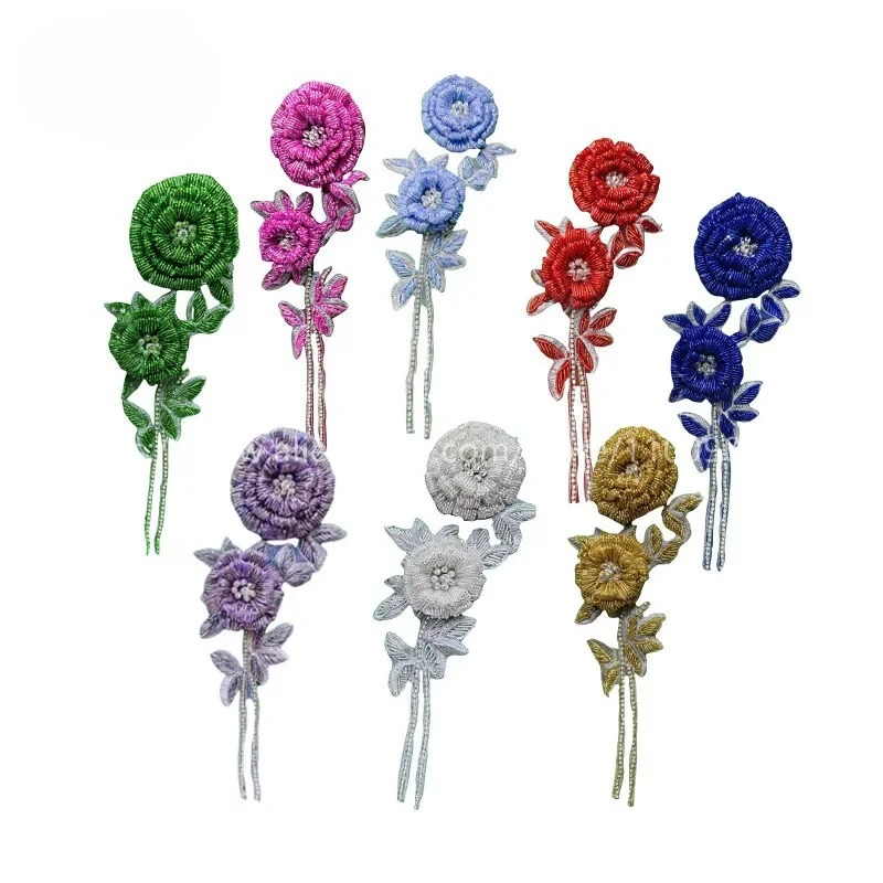 NEW Multicolor Handmade Beaded - Embroidery Rose recension och pris