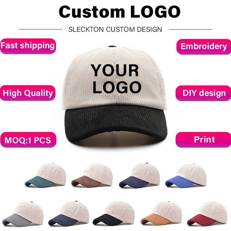 SLECKTON Logo Custom Baseball  - Embroidery Design Logo recension och pris
