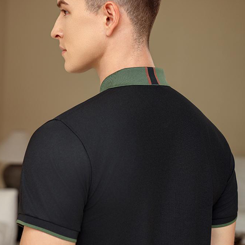 Color Block Polo Shirt - Free  - Embroidery Design Logo recension och pris
