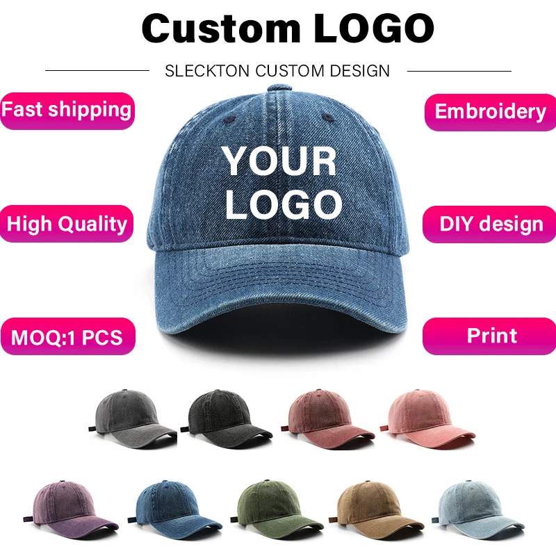 SLECKTON Custom LOGO Baseball  - Embroidery Design Logo recension och pris