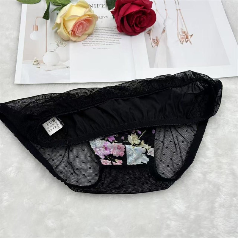 Man's Flower Embroidery Sexy P - Embroidery Bag recension och pris