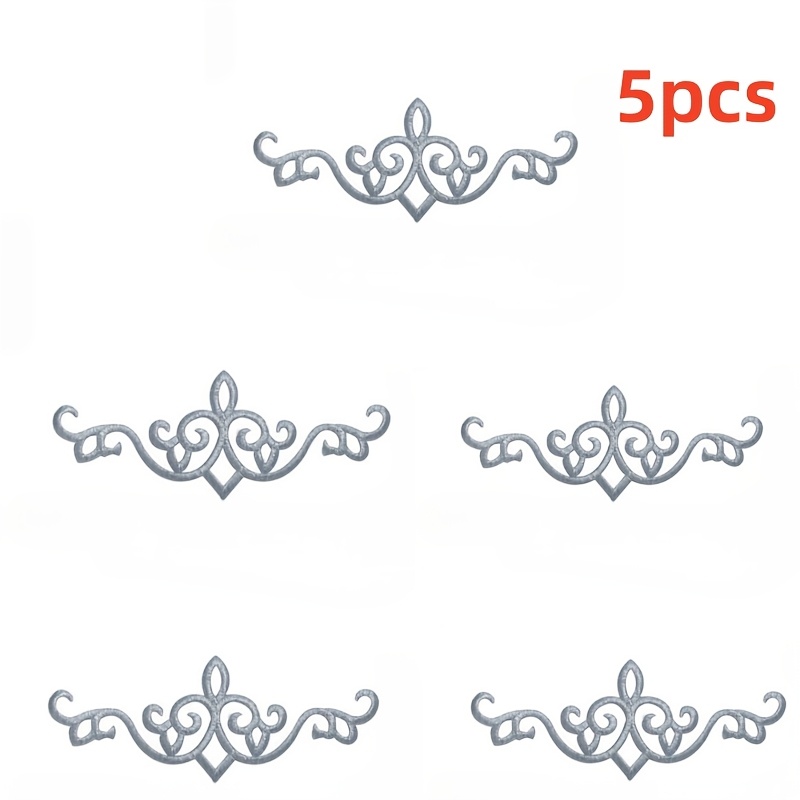 5PCS patterned embroidered fab - Embroidery Meaning recension och pris