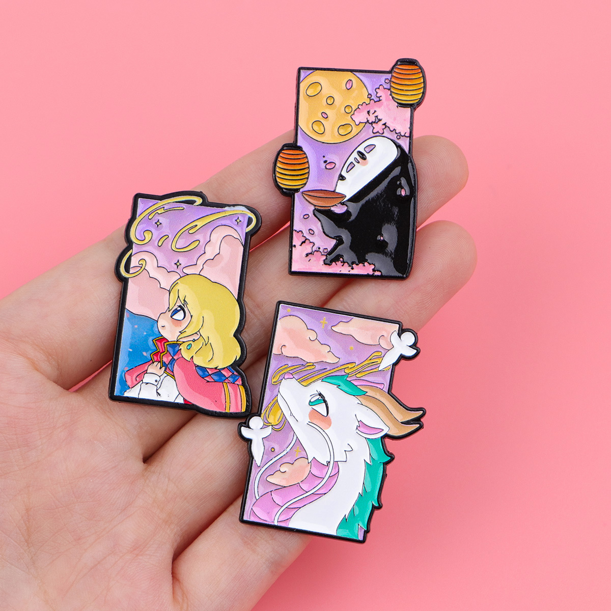 Healing Anime Series Enamel Pi - Embroidery Reddit recension och pris