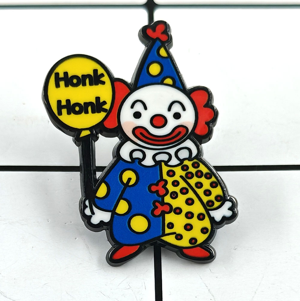 Honk Honk Clown Brooch Wave Po - Embroidery Bali recension och pris