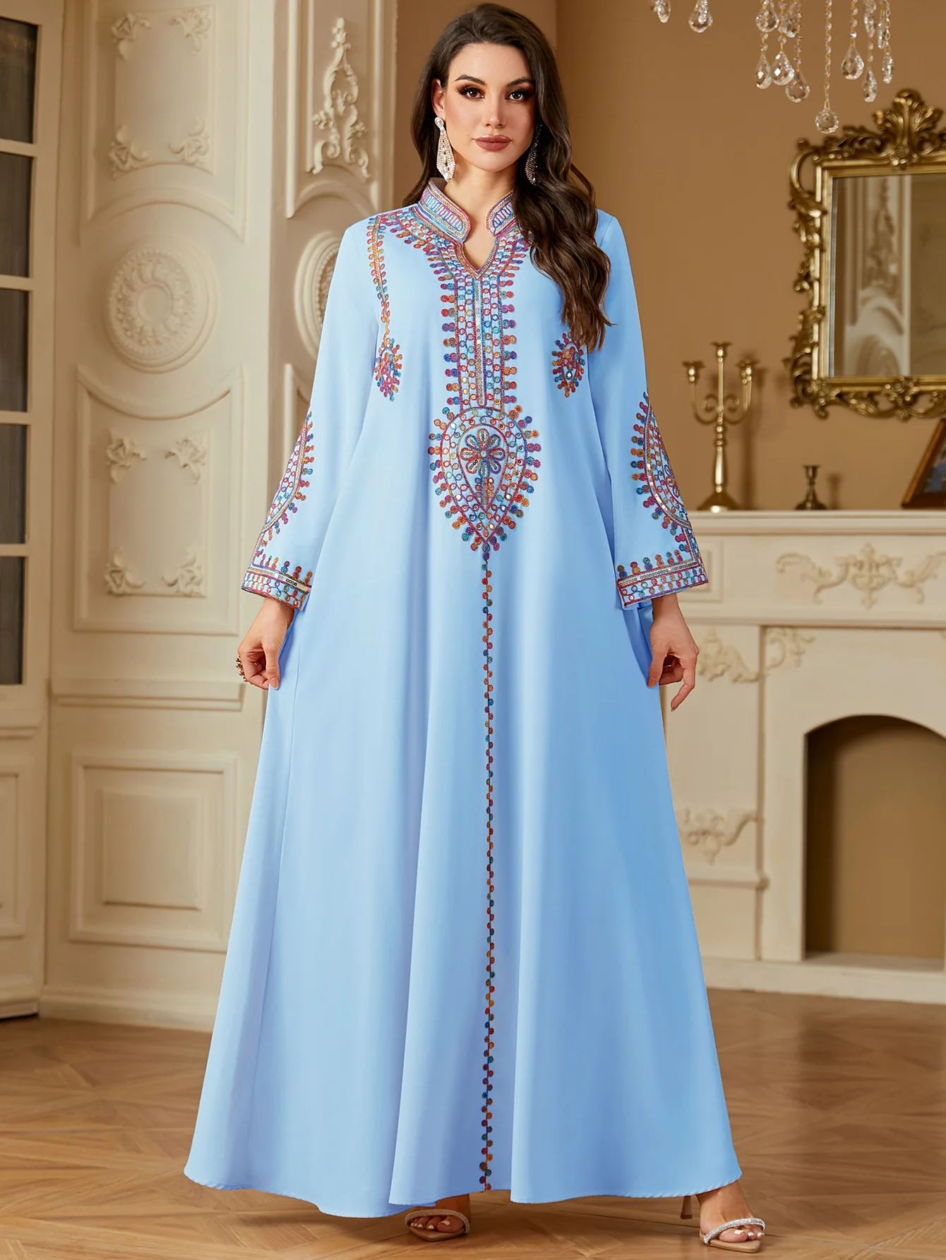 Eid Embroidery Party Dress Wom - Embroidery Kebaya recension och pris