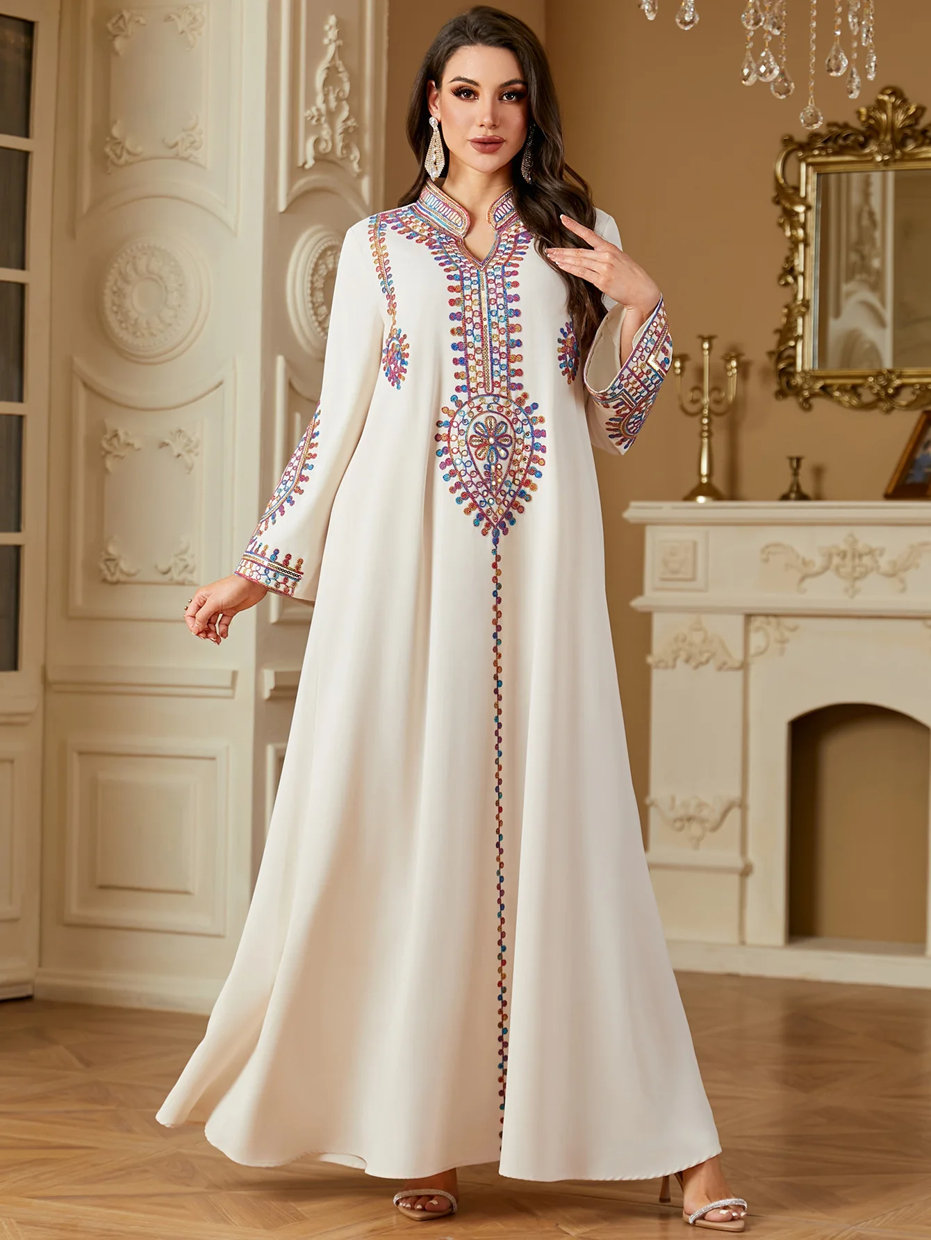 Eid Embroidery Party Dress Wom - Embroidery Kebaya recension och pris