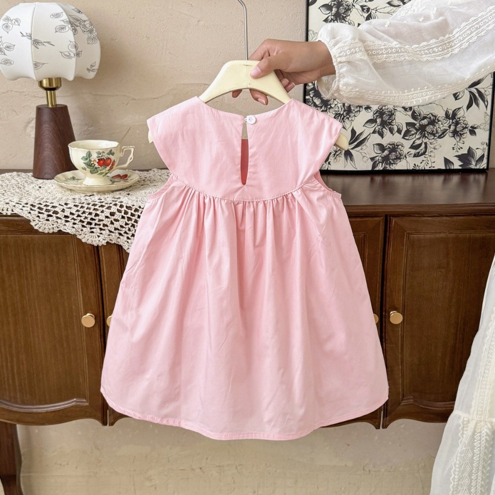 2-7-year-old Korean Version Su - Embroidery Yellow Dress recension och pris