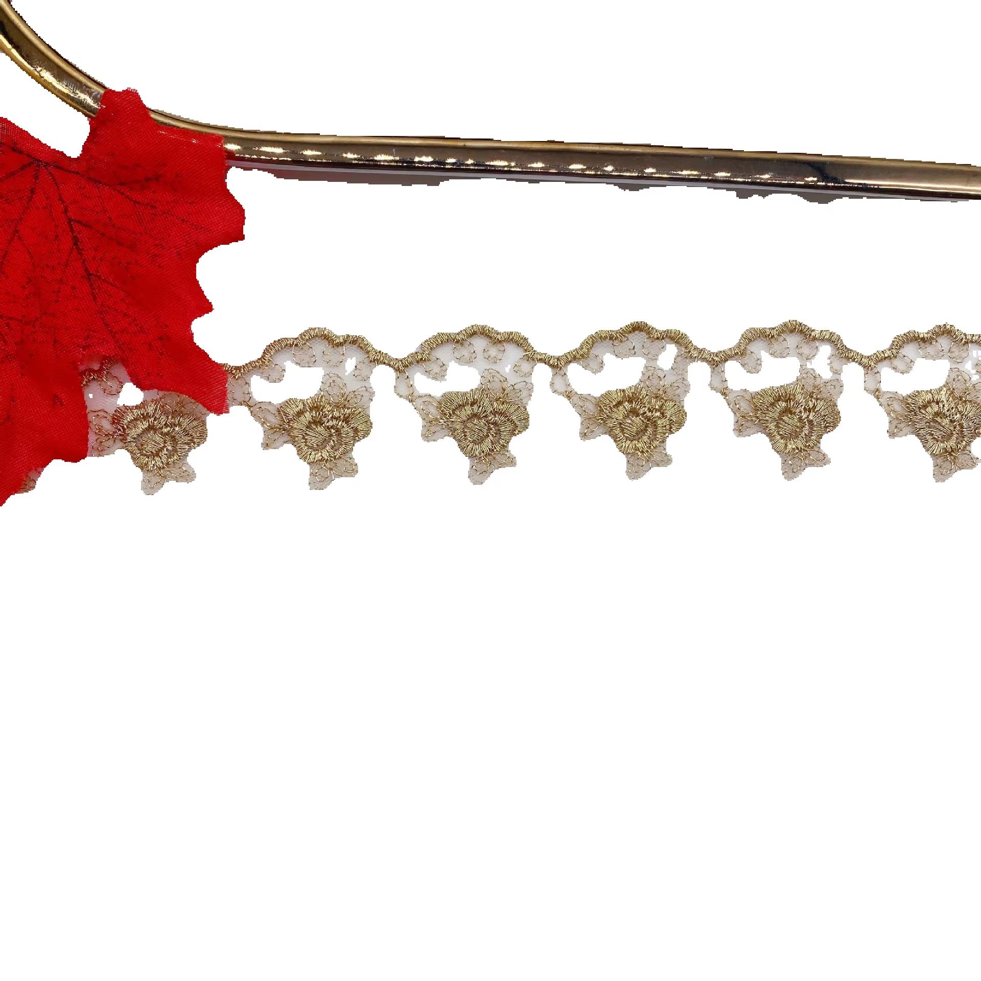 Gold thread embroidery rose fl - Embroidery Rose recension och pris